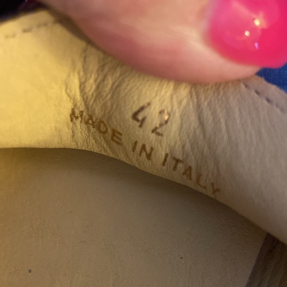 M. Gemi blue leather&suede felize moccasin loafers size 9.5/10 US 3 available - Picture 12 of 16